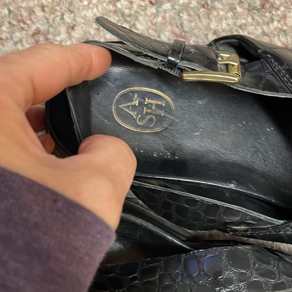 Ash Sue lug sole leather ankle strap sandals - Picture 6 of 9